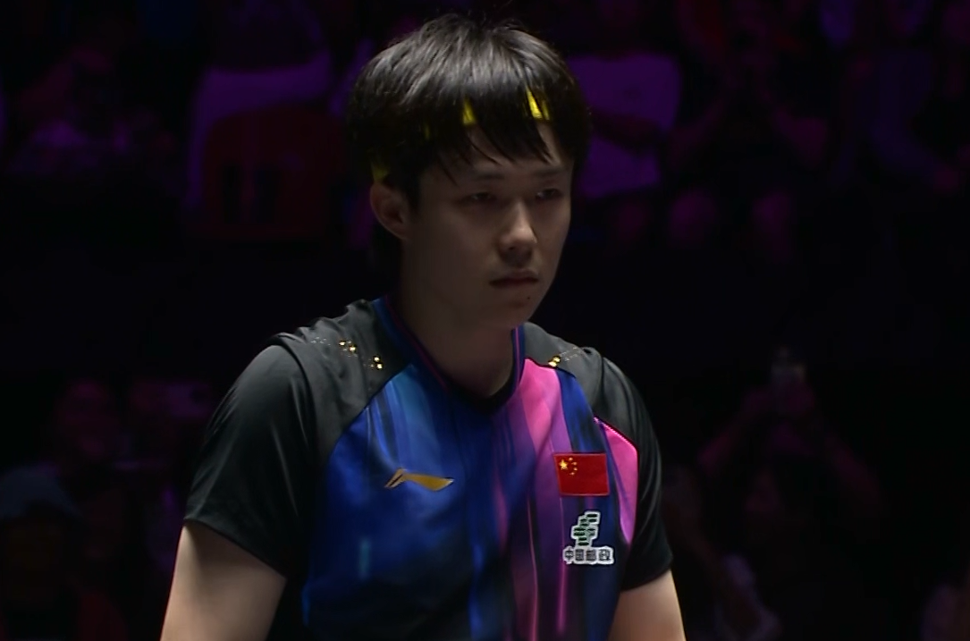 则是越来越, 王楚钦完全, 持压制